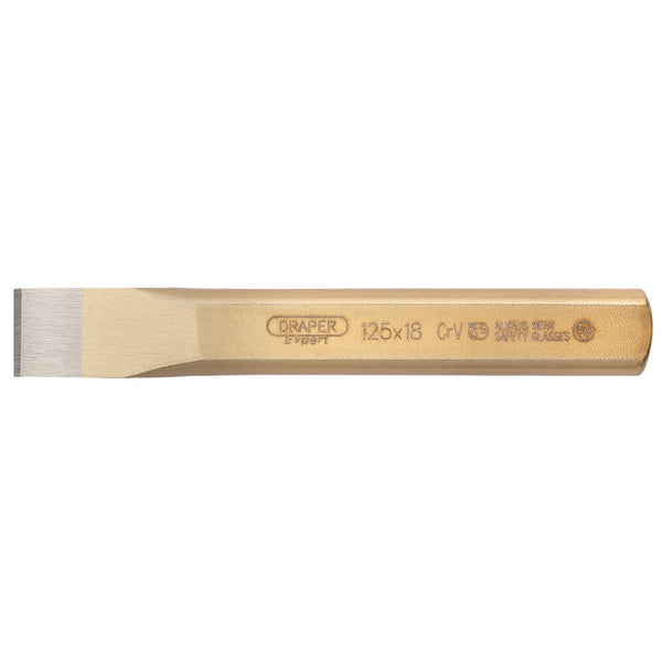 Draper 51596 Flat Cold Chisel, 18 x 125mm