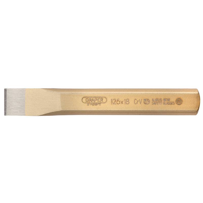 Draper 51596 Flat Cold Chisel, 18 x 125mm