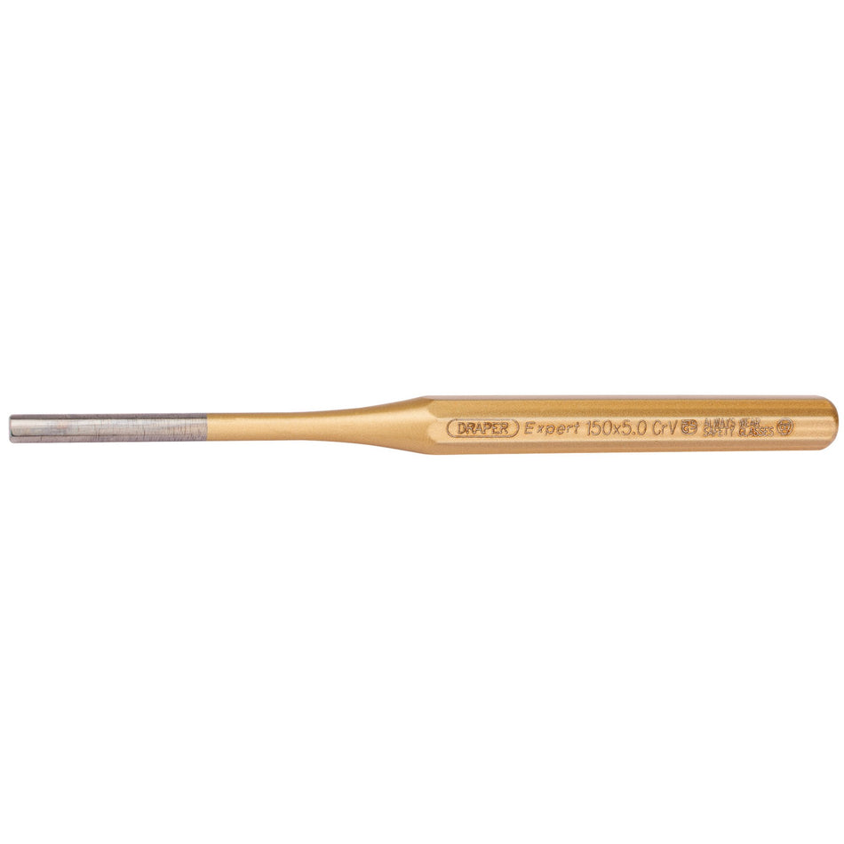 Draper 51695 Octagonal Parallel Pin Punch, 5 x 150mm