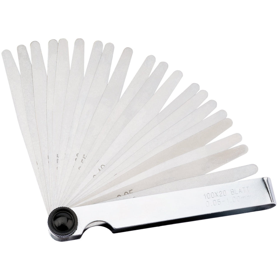 Draper 51701 20 Blade Metric Feeler Gauge Set