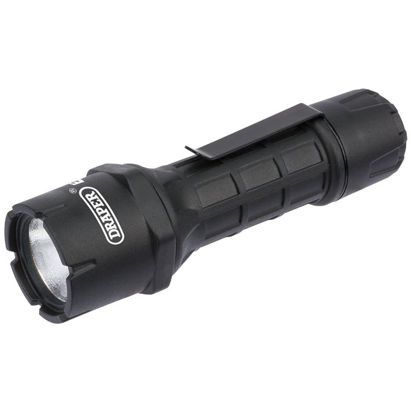Draper 51751 CREE LED Waterproof Torch, 1W, 1 x AA Battery Required