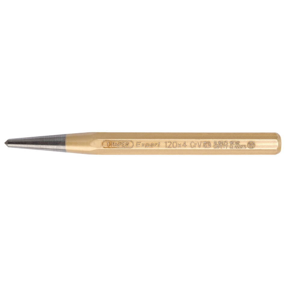 Draper 51752 Octagonal Centre Punch, 4 x 120mm