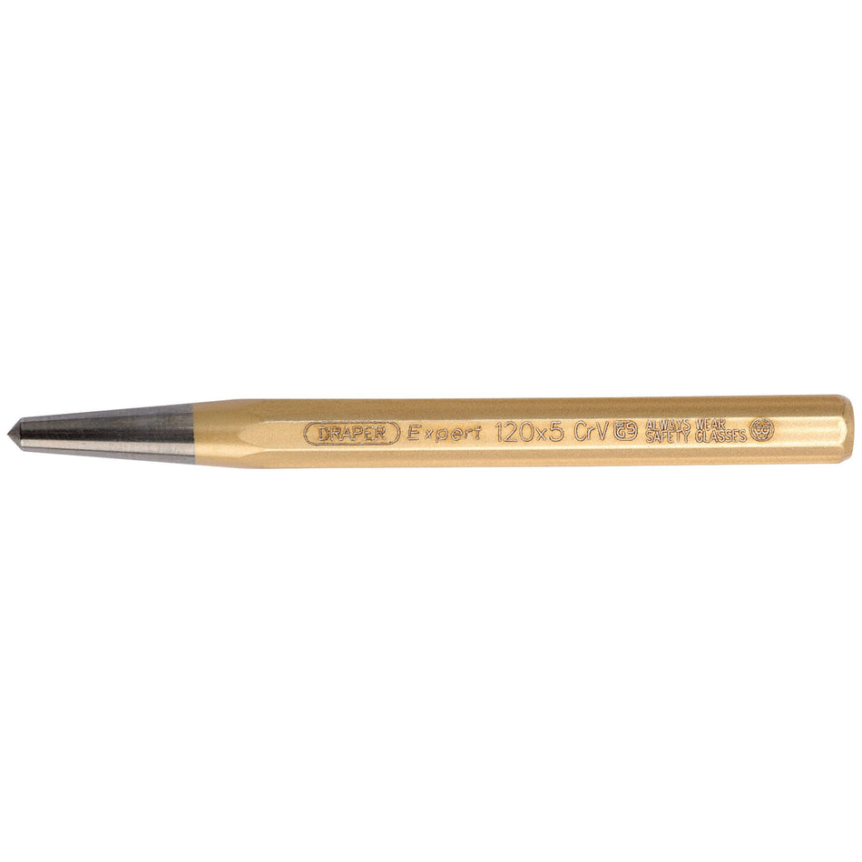 Draper 51760 Octagonal Centre Punch, 5 x 120mm
