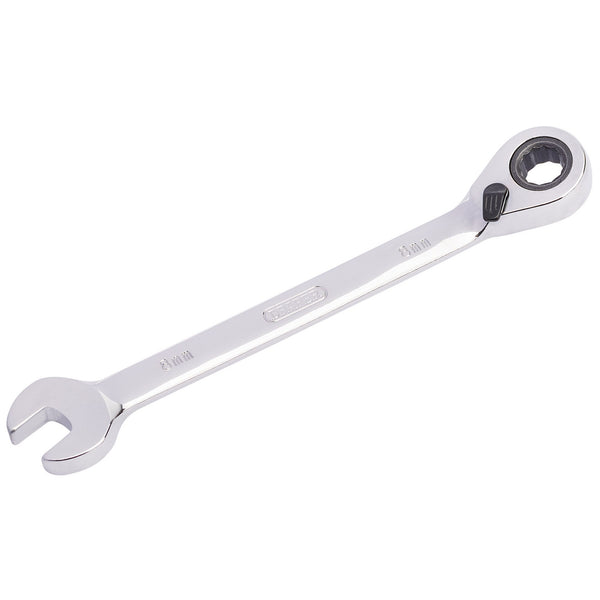 Draper 51967 Draper HI-TORQ&#174; Metric Reversible Ratcheting Combination Spanner, 8mm