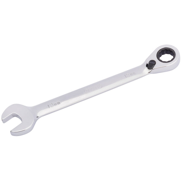 Draper 52001 Draper HI-TORQ&#174; Metric Reversible Ratcheting Combination Spanner, 13mm