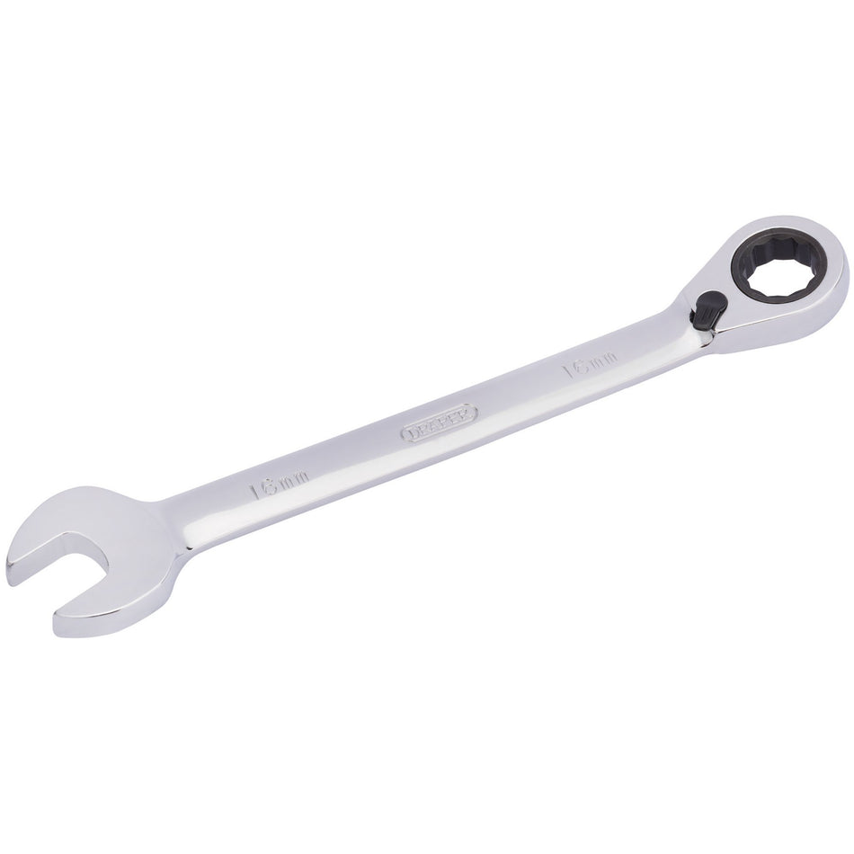 Draper 52004 Draper HI-TORQ® Metric Reversible Ratcheting Combination Spanner, 16mm