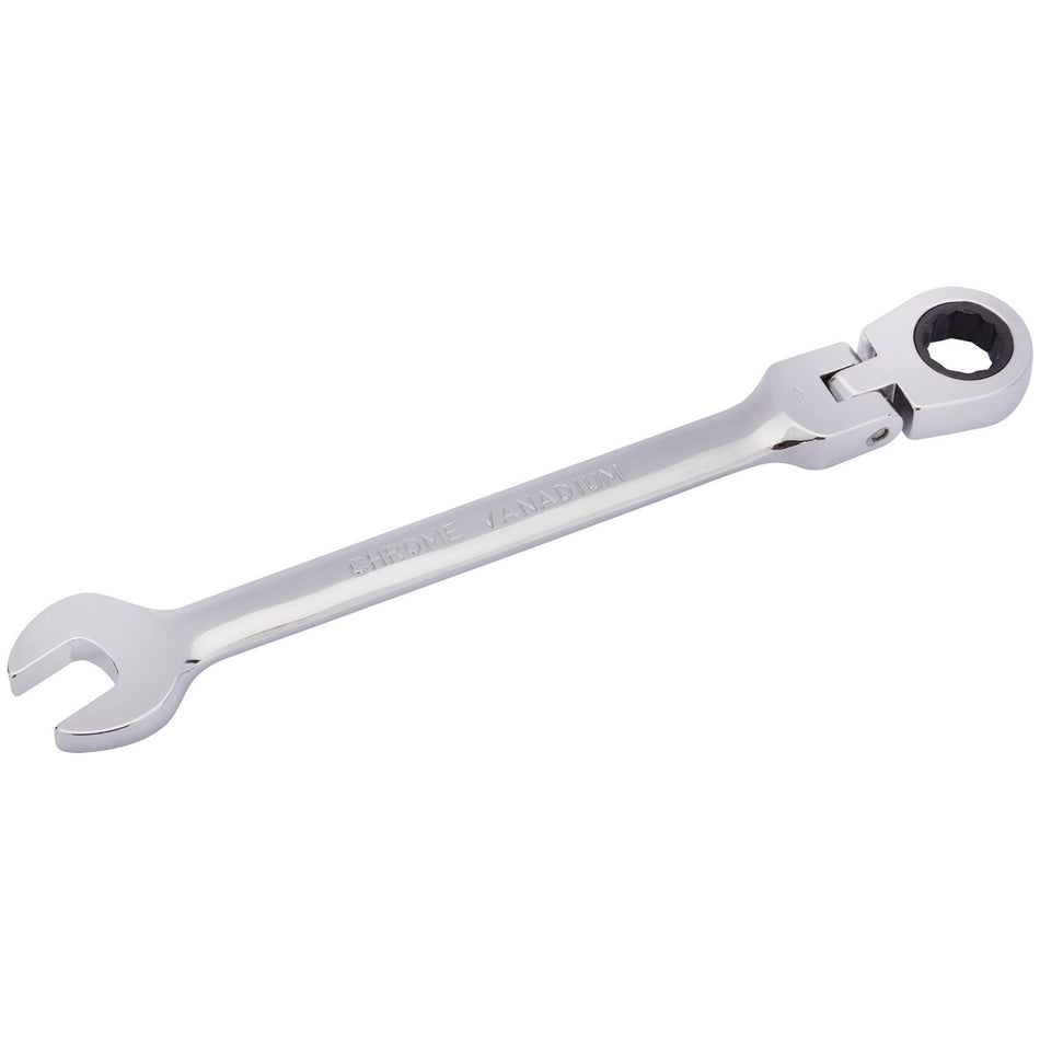 Draper 52012 Draper HI-TORQ® Metric Flexible Head Ratcheting Combination Spanner, 11mm