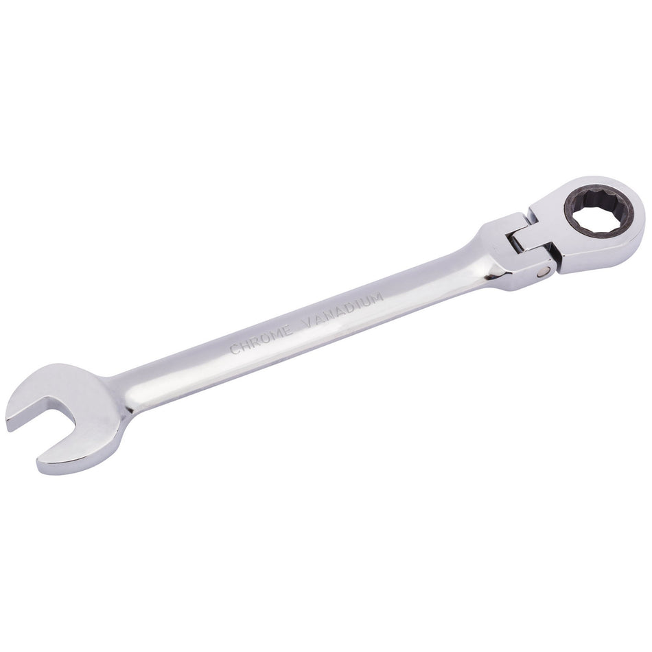 Draper 52018 Draper HI-TORQ® Metric Flexible Head Ratcheting Combination Spanner, 16mm