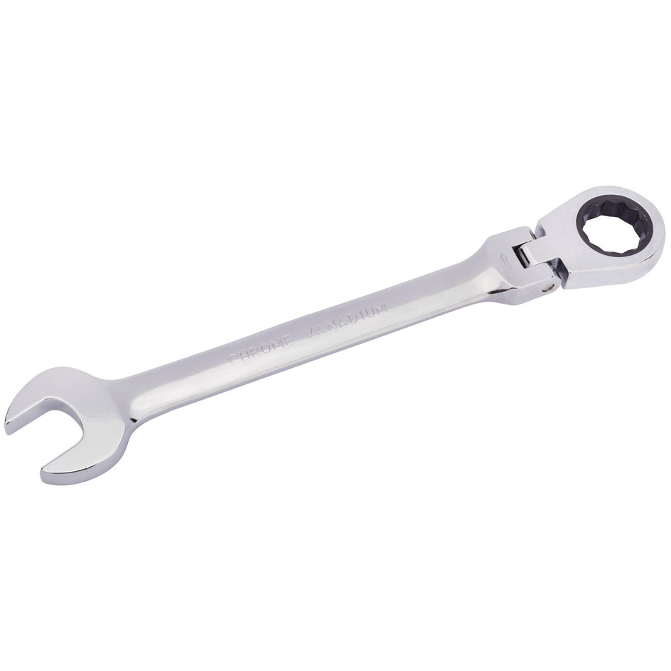 Draper 52022 Draper HI-TORQ® Metric Flexible Head Ratcheting Combination Spanner, 21mm