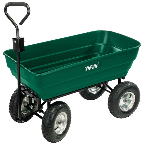 Draper 52628 Heavy Duty Tipping Cart, 120L