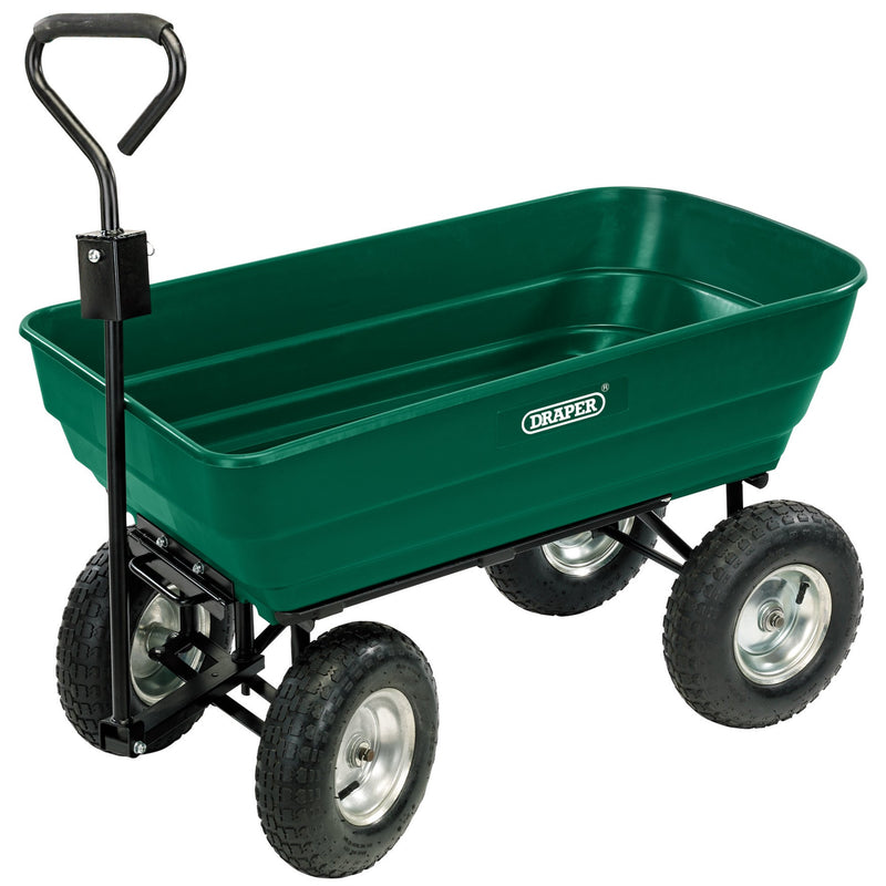 Draper 52628 Heavy Duty Tipping Cart, 120L