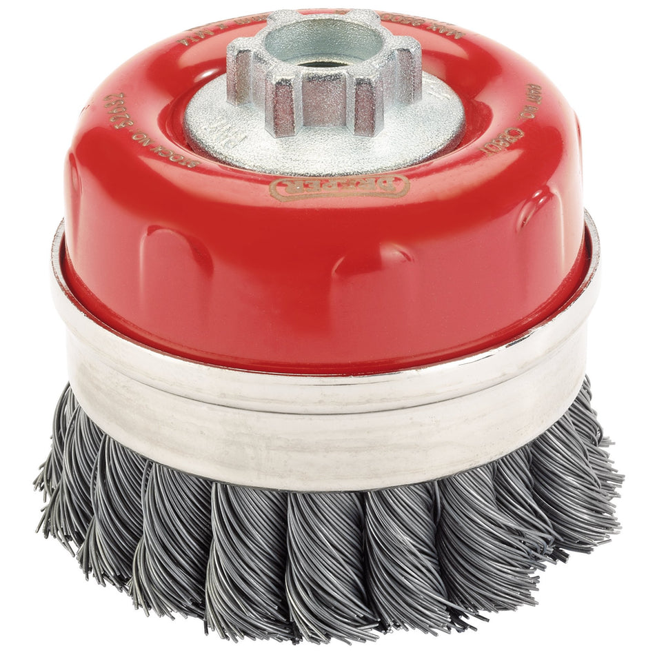 Draper 52632 Draper Expert Twist Knot Wire Cup Brush, 80mm, M14