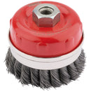 Draper 52633 Draper Expert Twist Knot Wire Cup Brush, 100mm, M14