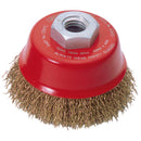 Draper 52635 Draper Expert Crimped Wire Cup Brush, 60mm, M14