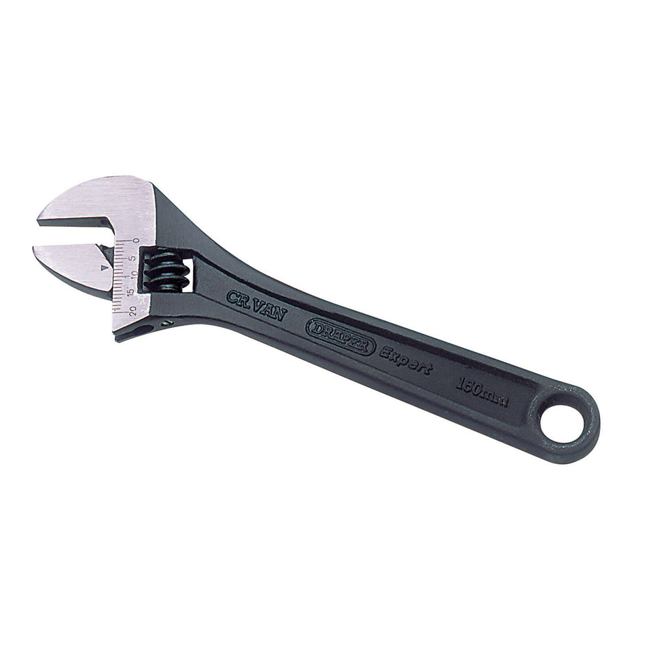 Draper 52679 Crescent-Type Adjustable Wrench with Phosphate Finish, 150mm