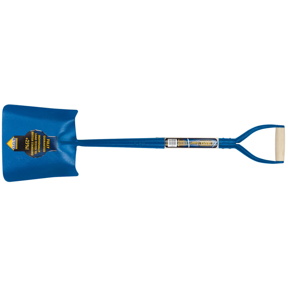 Draper 52956 Solid Forged Square Mouth Shovel with Ash Shaft and MYD Handle