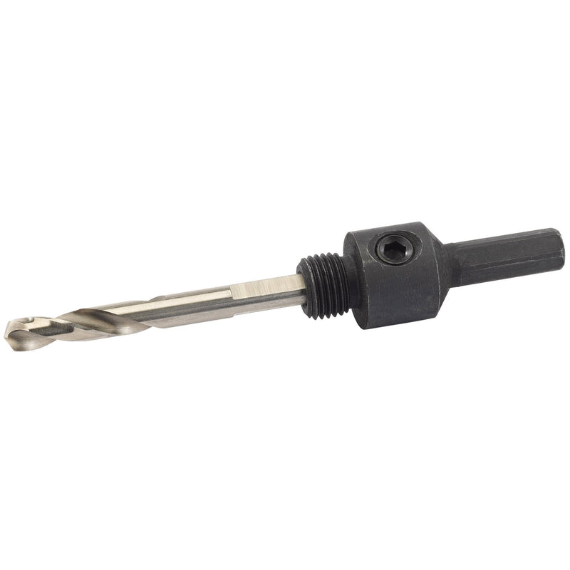 Draper 52982 Hex. Shank Holesaw Arbor with HSS Pilot Drill for 14 - 30mm Holesaws, 5/16" Thread