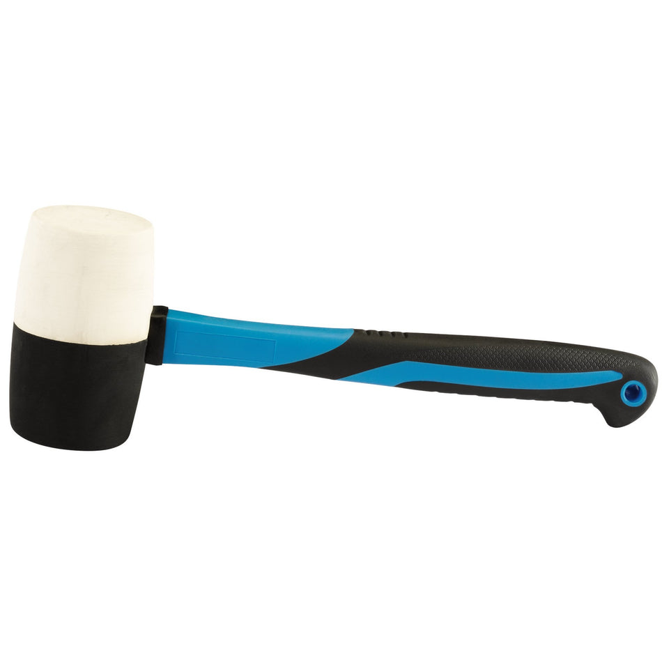 Draper 53035 Rubber Head Mallets with Fibreglass Shaft, 800g/32oz