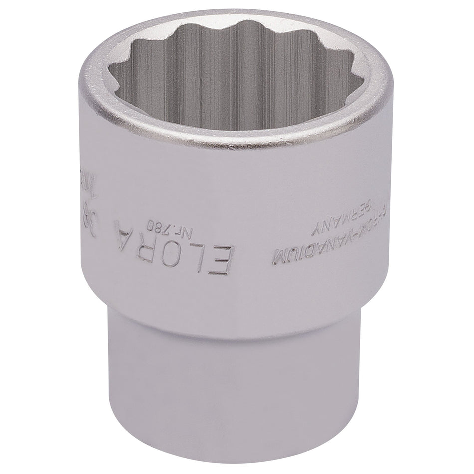 Draper 53053 Elora Bi-Hexagon Socket, 1" Sq. Dr., 1.1/2"
