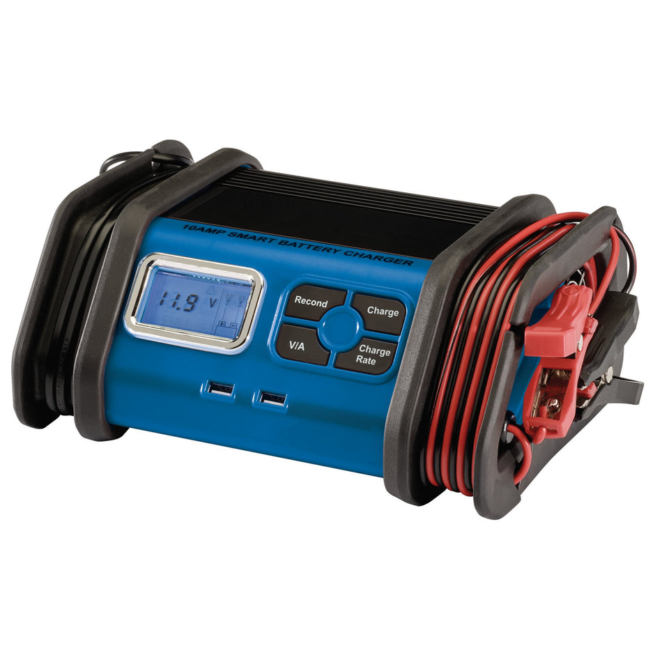 Draper 53168 12V Battery Charger, 10A