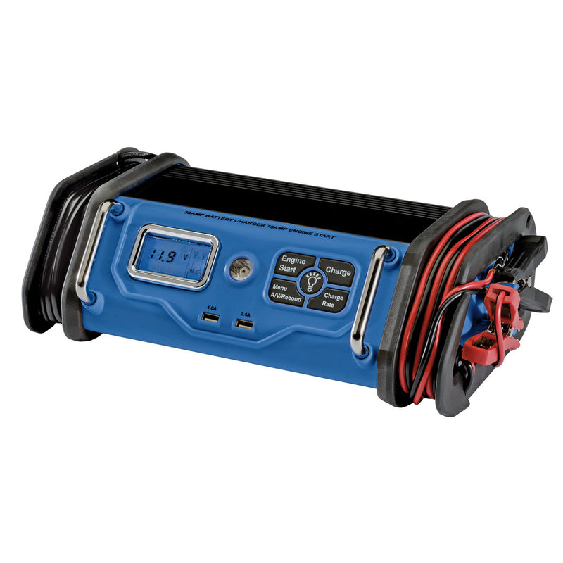 Draper 53171 12V Battery Starter/Charger, 30A
