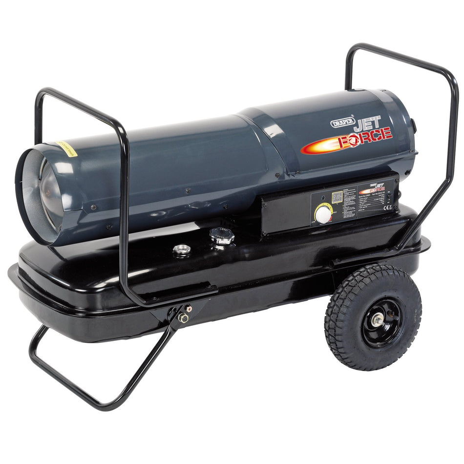 Draper 53925 Jet Force Diesel, Kerosene and Paraffin Space Heater, 215,000 BTU/62 kW