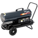 Draper 53926 Jet Force Diesel, Kerosene and Paraffin Space Heater, 75,000 BTU/22 kW