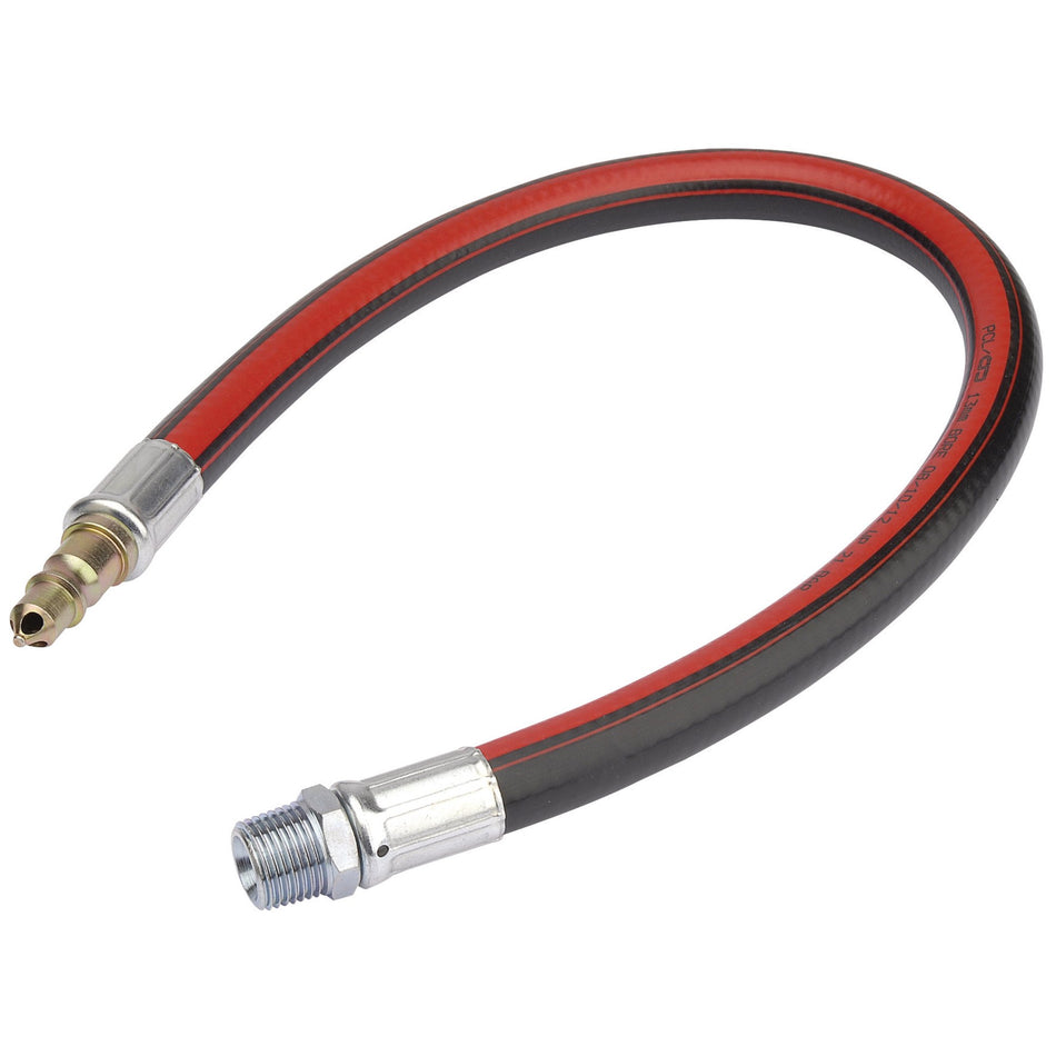 Draper 54440 Air Line Whip Hose, 600mm, 1/2" BSP
