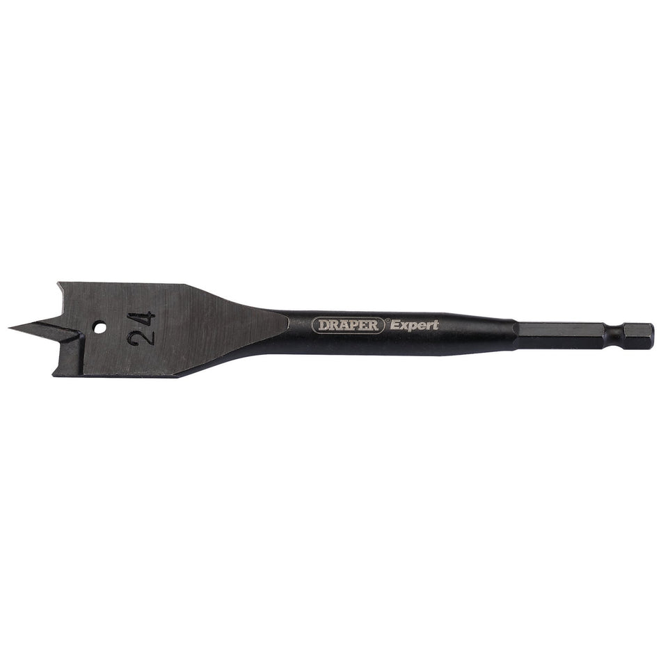 Draper 54556 Draper Expert Flat Wood Bit, 24mm
