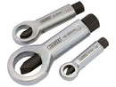Draper 55108 Nut Splitter Set for Removing Damaged Nut Bolts 9mm - 22mm