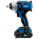 Draper 55343 D20 20V Brushless Impact Wrench, 1/2" Sq. Dr., 250Nm, 2 x 2.0Ah Batteries, 1 x Charger