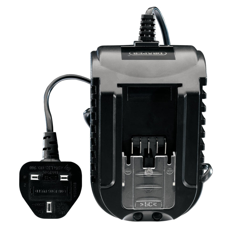 Draper 55343 D20 20V Brushless Impact Wrench, 1/2" Sq. Dr., 250Nm, 2 x 2.0Ah Batteries, 1 x Charger