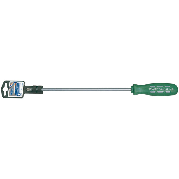 Draper 55509 Long Reach Mechanic's/Engineers PZ Type Screwdriver, No.2 x 250mm