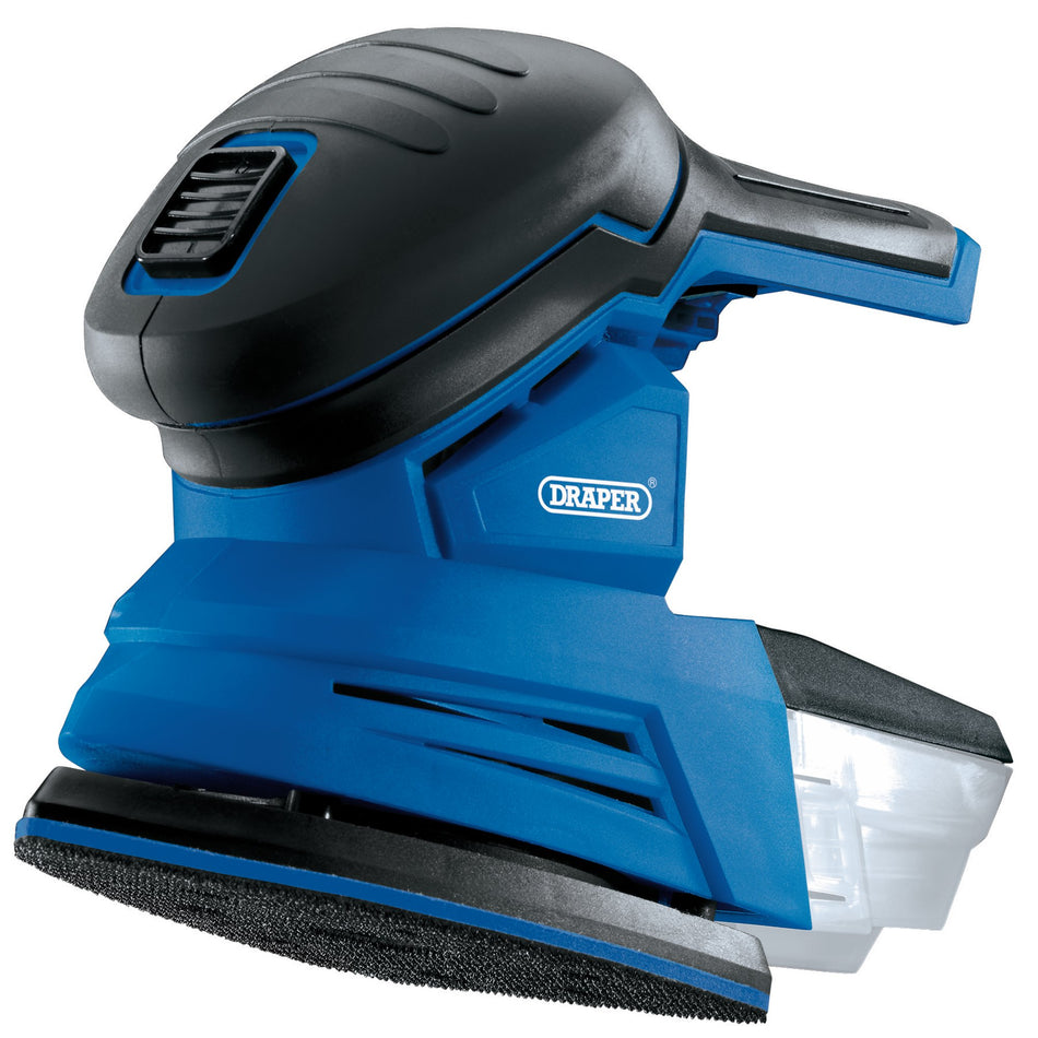 Draper 55657 D20 20V Tri-Base Detail Sander (Sold Bare)