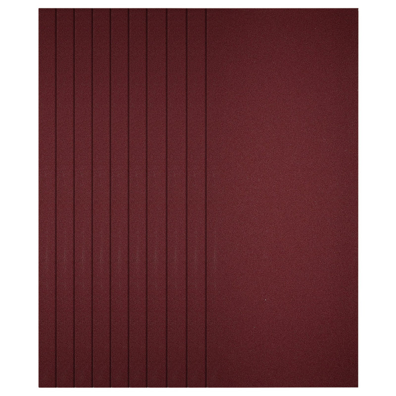 Draper 55752 1/3 Sanding Sheets, 93 x 230mm, 240 Grit (Pack of 10)