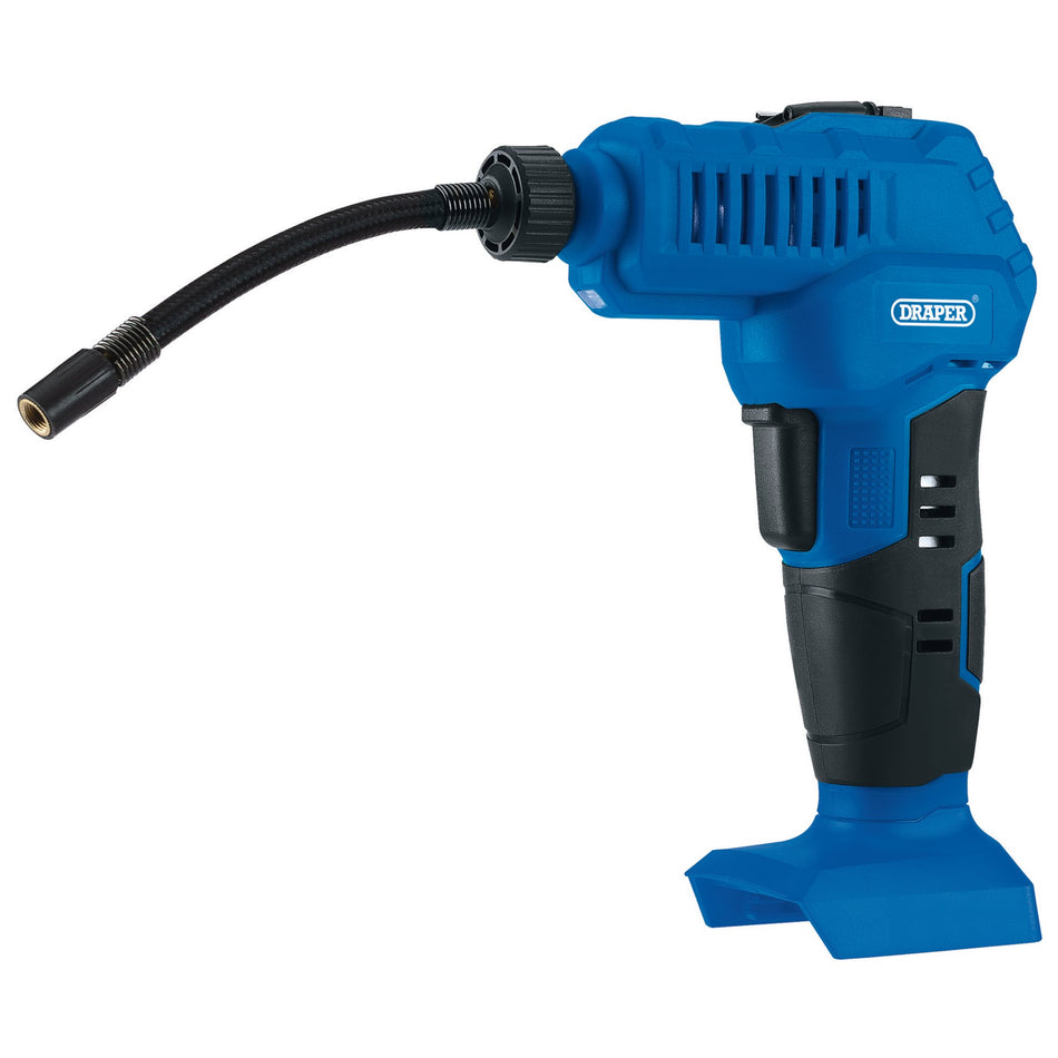 Draper 55767 D20 20V Air Inflator (Sold Bare)