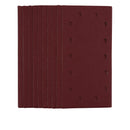Draper 55864 1/2 Sanding Sheets with Hook and Loop, 115 x 230mm, 120 Grit (Pack of 10)