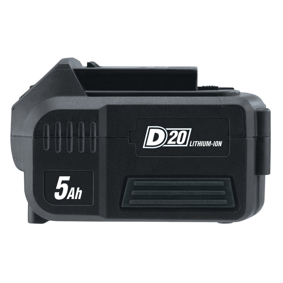 Draper 55907 D20 20V Li-ion Battery, 5.0Ah