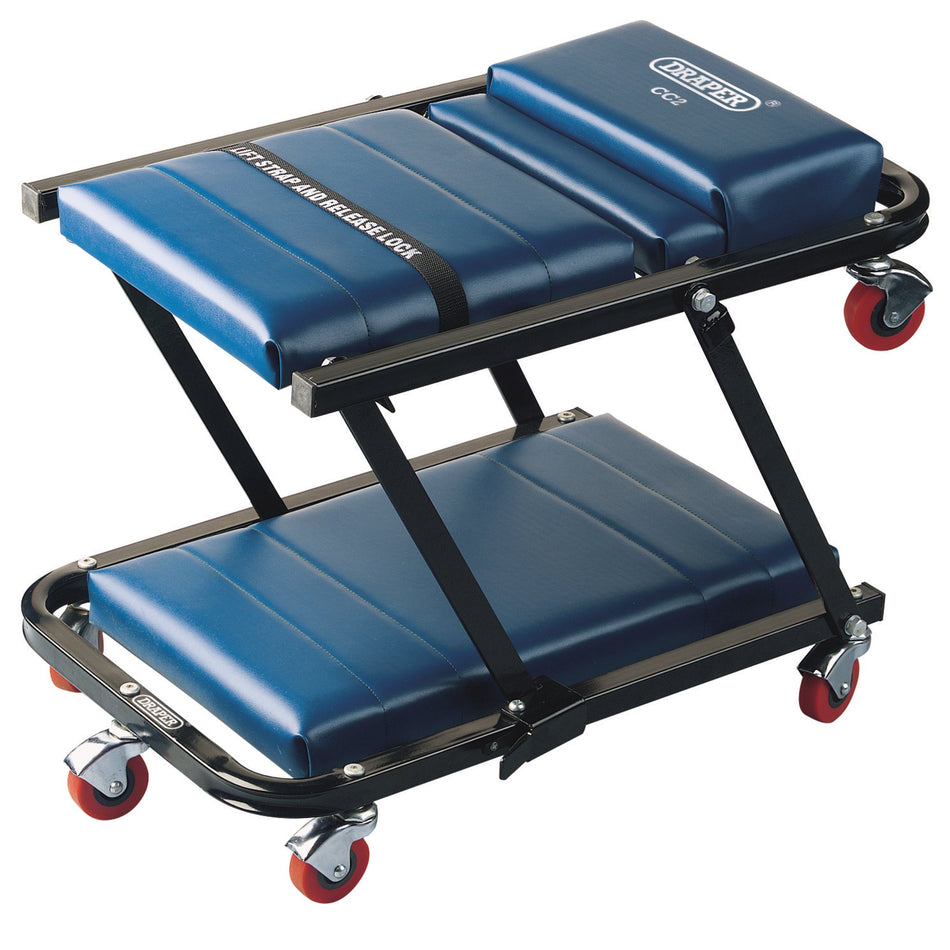 Draper 56224 Mechanic's Car Creeper and Seat