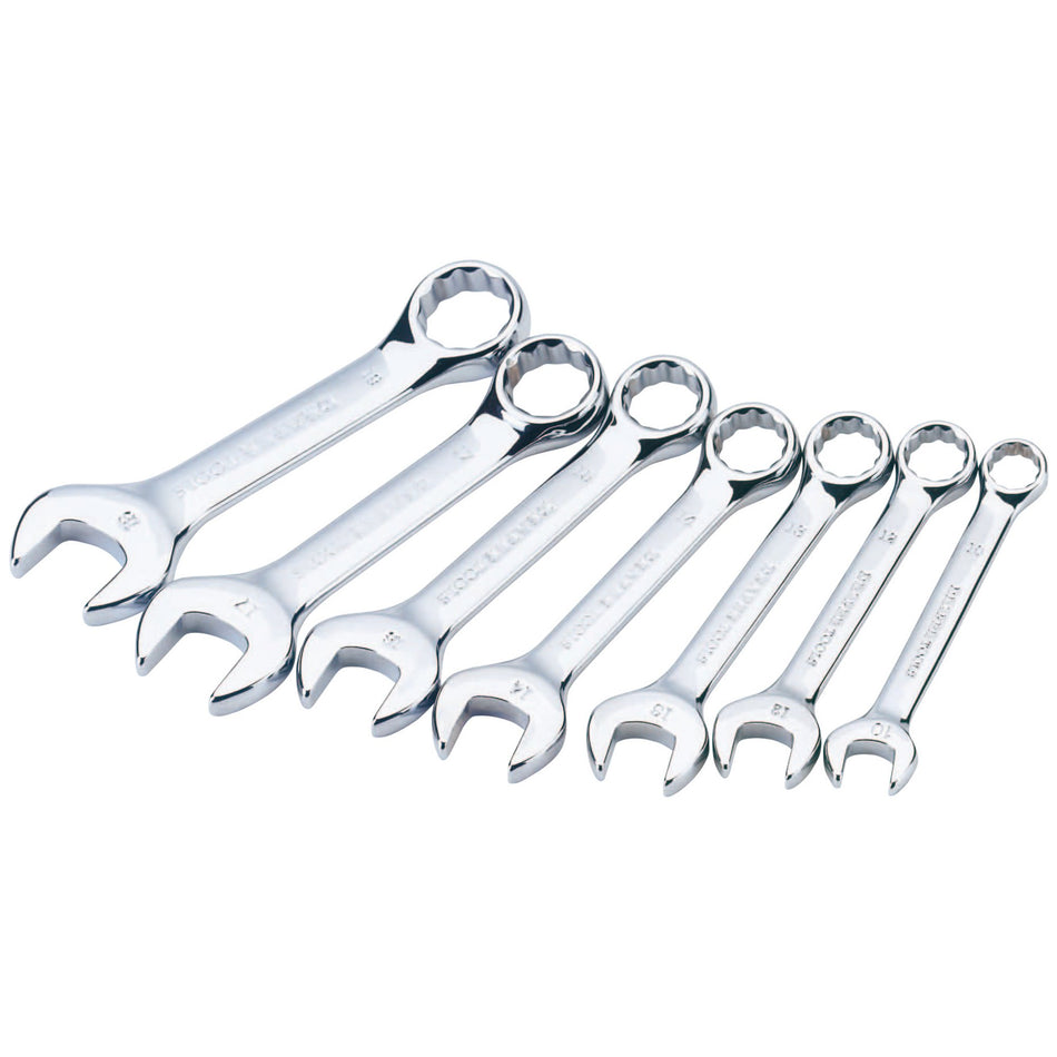 Draper 56398 HI-TORQ® Metric Stubby Combination Spanner Set (7 Piece)