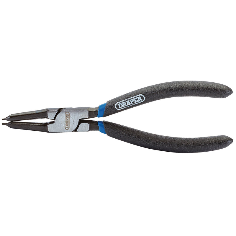 Draper 56416 Straight Tip Internal Circlip Pliers, 140mm