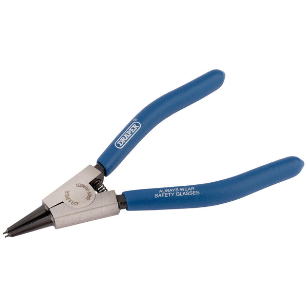 Draper 56421 Straight Tip External Circlip Pliers, 140mm