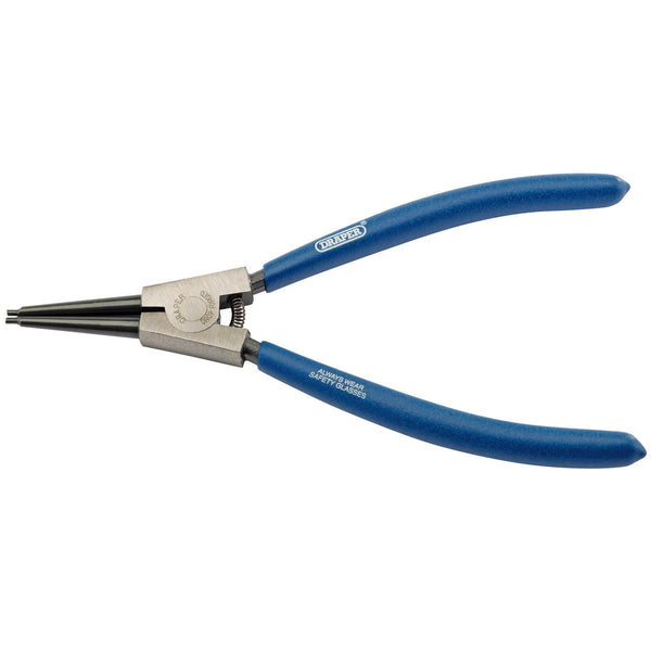 Draper 56423 Straight Tip External Circlip Pliers, 210mm