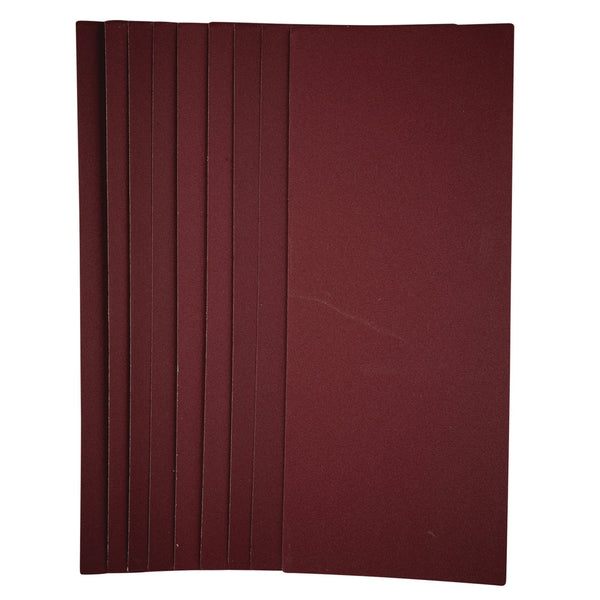 Draper 57372 1/2 Sanding Sheets, 115 x 280mm, 240 Grit (Pack of 10)