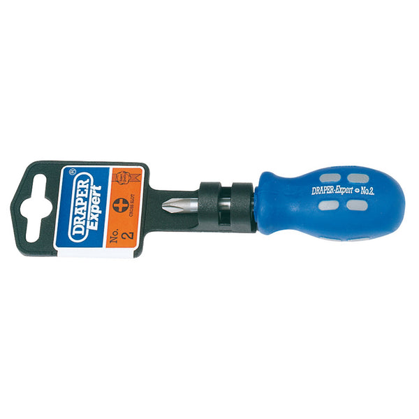 Draper 57449 Draper Expert Cross Slot Mechanic's Screwdriver, No.2 x 38mm