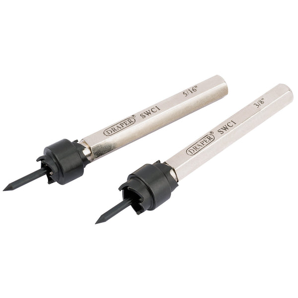 Draper 57624 Spot Weld Cutter Set, 3/8" and 5/16"