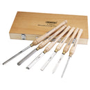 Draper 58697 HSS Woodturning Chisel Set (6 Piece)