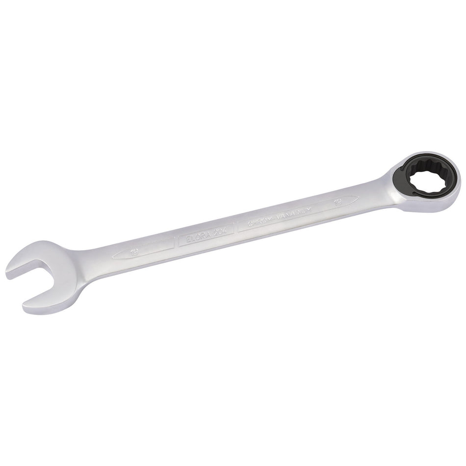 Draper 58698 Elora Metric Ratcheting Combination Spanner, 19mm