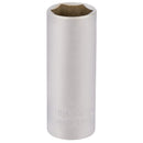 Draper 58734 Elora Deep Socket, 1/4" Sq. Dr., 14mm