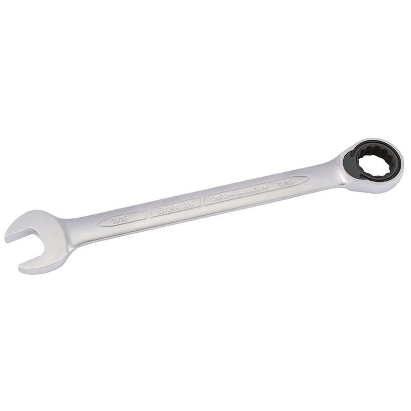 Draper 58930 Imperial Ratcheting Combination Spanner, 11/16"